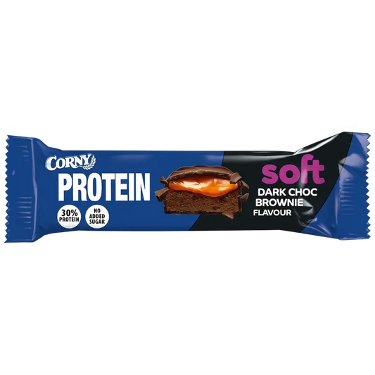Corny Protein Soft Dark Chocolate Choco Brownie, 45 Gramm