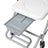 Corysan Ercina Faltbare Dusche/WC Rollstuhl