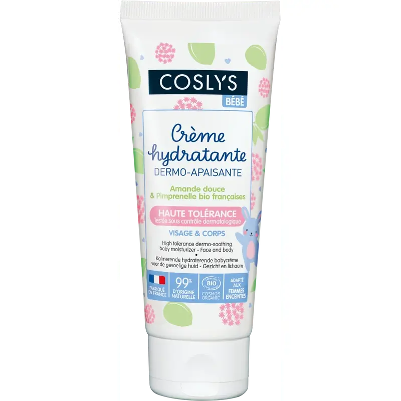 Coslys Feuchtigkeitsspendende Dermo Beruhigende Babycreme, 75 ml