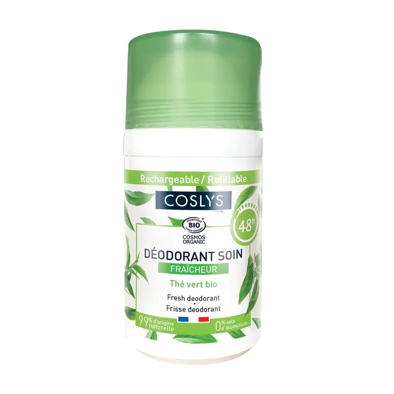 Coslys Frische Deodorant (Grüner Tee + Aloe Vera), 1000 ml