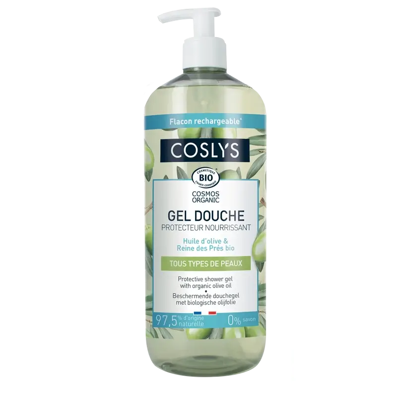 Coslys Schützendes Duschgel mit Olivenöl, 1000 ml