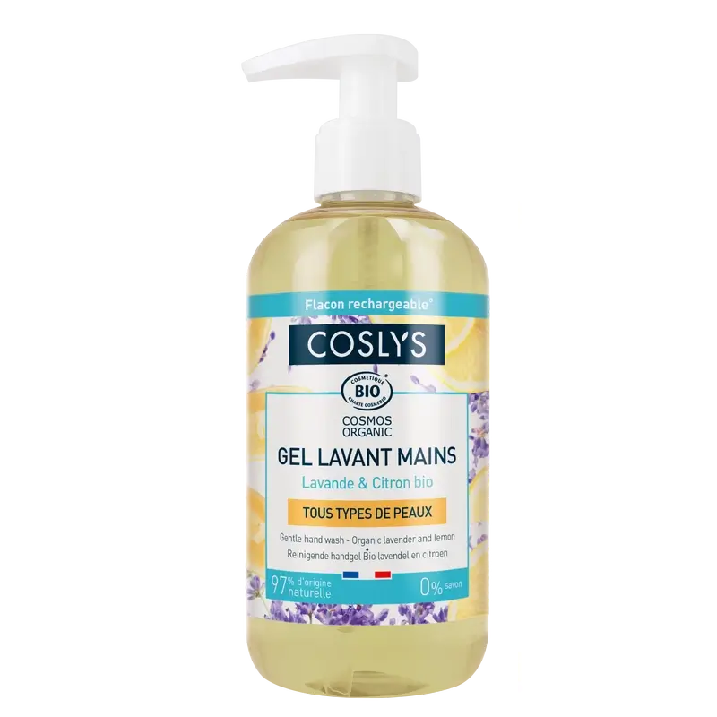 Coslys Bio-Flüssighandseife mit Zitrone, 1000 ml