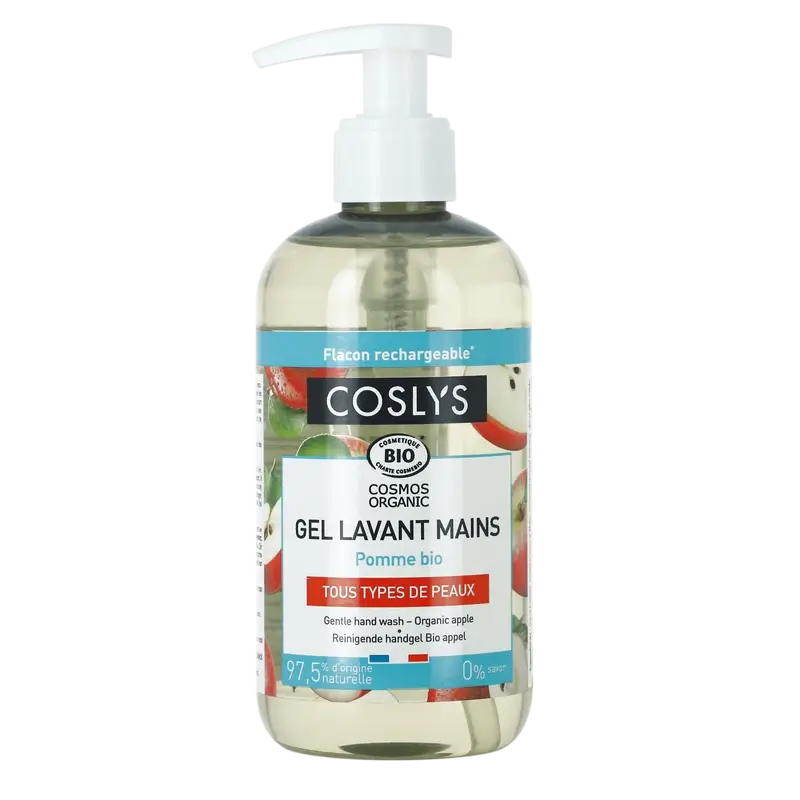 Coslys Bio-Flüssighandseife mit Apfel, 1000 ml