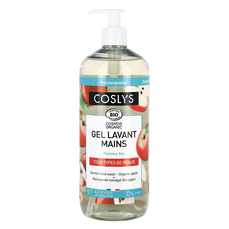 Coslys Bio-Flüssighandseife mit Apfel, 350 ml
