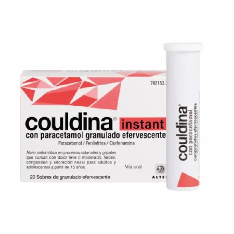 Couldina Instant mit Paracetamol 20 Brausetabletten