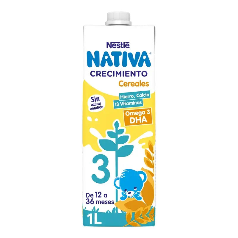 Nestlé Nativa Wachstum 3 Müsli, 1L