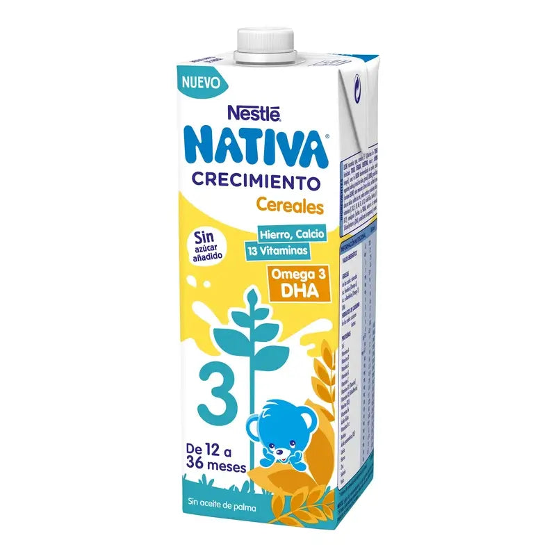 Nestlé Nativa Wachstum 3 Müsli, 1L
