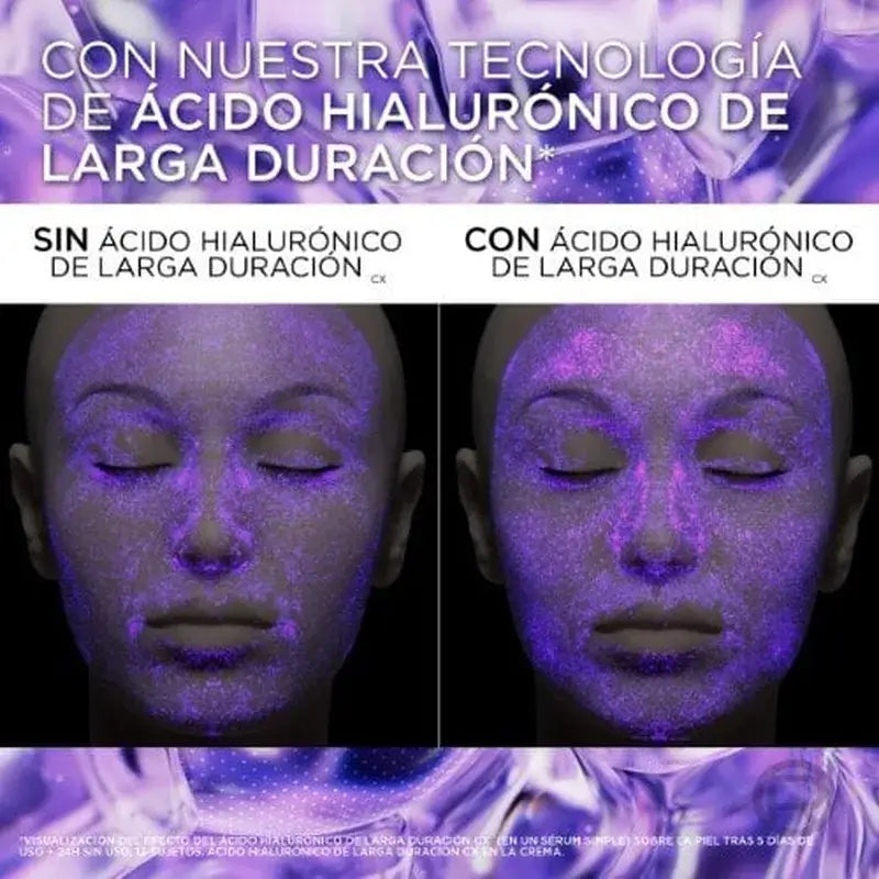 L'Oréal Paris Intensive Regenerationscreme mit Hyaluronsäure und LSF 50: Volumen und UVB/UVA-Schutz
