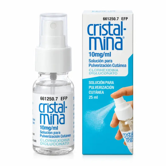 Cristalmina Spray 10 mg/ml Topische Lösung 25 ml