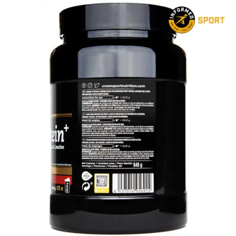 Crown Sport Nutrition Molkenprotein + Waffelkekse, 834 g (25 Portionen)