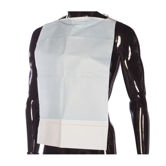 Cuatrogasa Lätzchen Weiches Papier + Polyethylen, 125 Stück