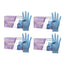 Cuatrogasa Cuatrogasa Dermolite Powder Free Nitril Handschuhe Blau Größe Xl, 4X100 Einheiten