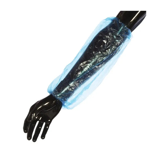 Cuatrogasa Hülsenabdeckungen Polyethylen Blau, 100 Stück