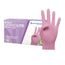 Cuatrogasa Dermolite Puderfreie Nitril-Handschuhe Rosa Größe L, 100 Stück