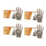 Cuatrogasa Clear Vinyl Pulverfreie Handschuhe Größe M, 4X100 Stück