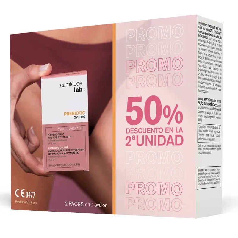 Cumlaude Lab Duplo Prebiotic Ovules Md, 10 Eizellen + 10 Eizellen