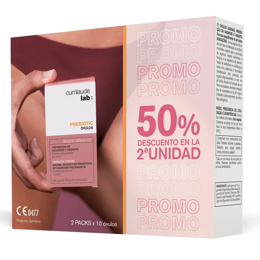 Cumlaude Lab Duplo Prebiotic Ovules Md, 10 Eizellen + 10 Eizellen