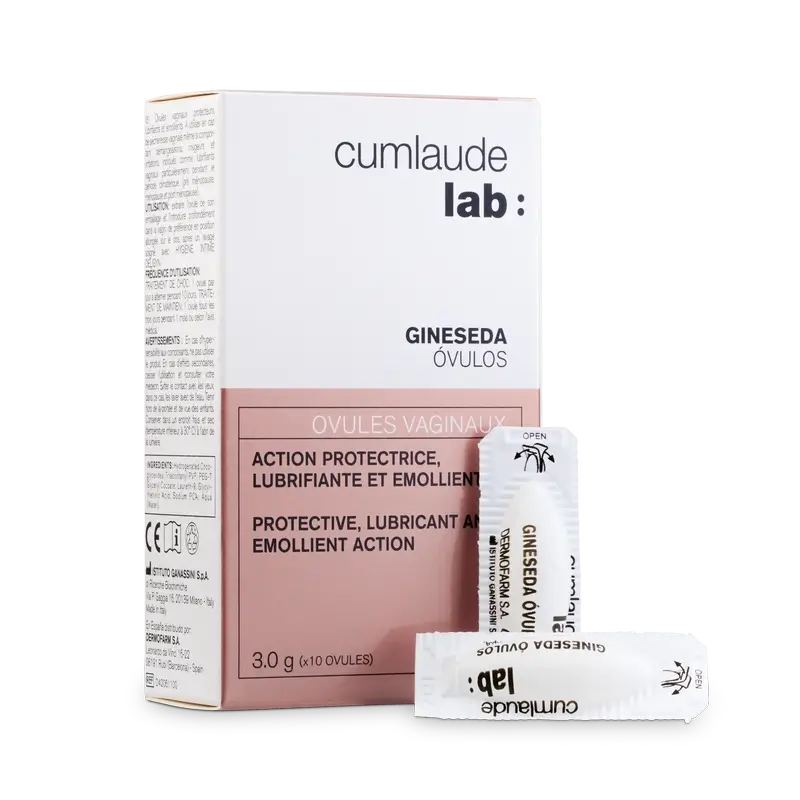 Cumlaude Lab Gineseda Schützende Vaginal-Ovula, 10 Einheiten