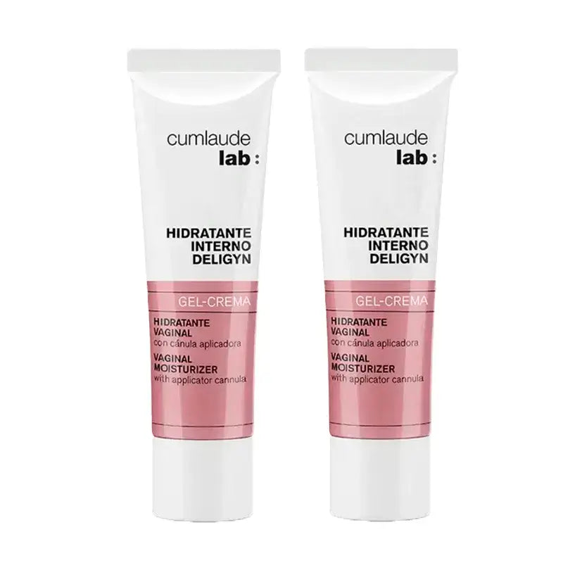 Cumlaude Lab Deligyn Interne Feuchtigkeitsspendende Gel-Creme, Packung 2 x 30 ml
