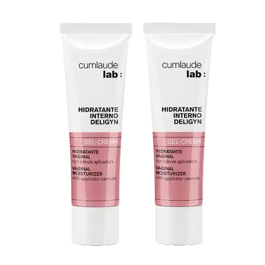 Cumlaude Lab Deligyn Interne Feuchtigkeitsspendende Gel-Creme, Packung 2 x 30 ml