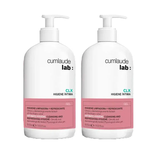 Cumlaude Lab Intimhygiene CLX-Reinigungsgel, Packung 2 x 500 ml