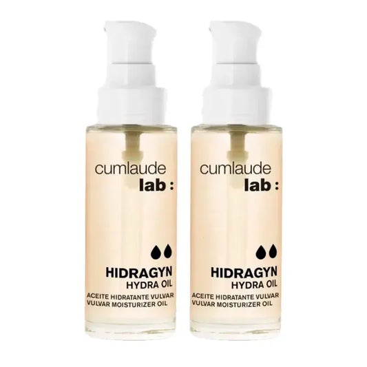 Cumlaude Lab Hydra Oil Feuchtigkeitsöl für die Vulva, Packung 2 x 30 ml