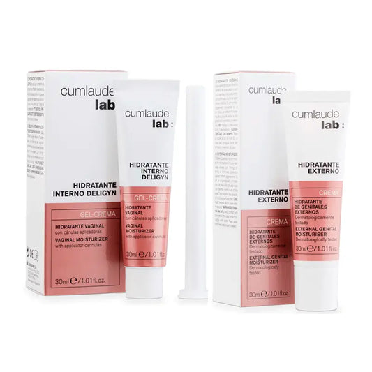 Cumlaude Lab Externe Feuchtigkeitscreme Packung 30 ml + Deligyn Interne Feuchtigkeitscreme Packung 30 ml
