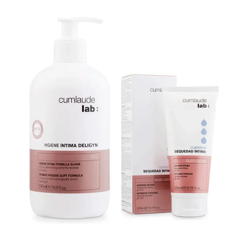 Cumlaude Lab Hygiene Pack Deligyn 500Ml + Lubripiù Intim Creme 200 Ml