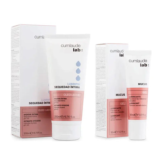Cumlaude Lab Pack Lubripiù Intim-Creme 200 ml + Schleim-Gleitmittel 30 ml