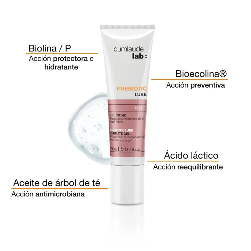 Cumlaude Lab Prebiotic Lube Schützendes und vorbeugendes Gleitmittel, 30 ml