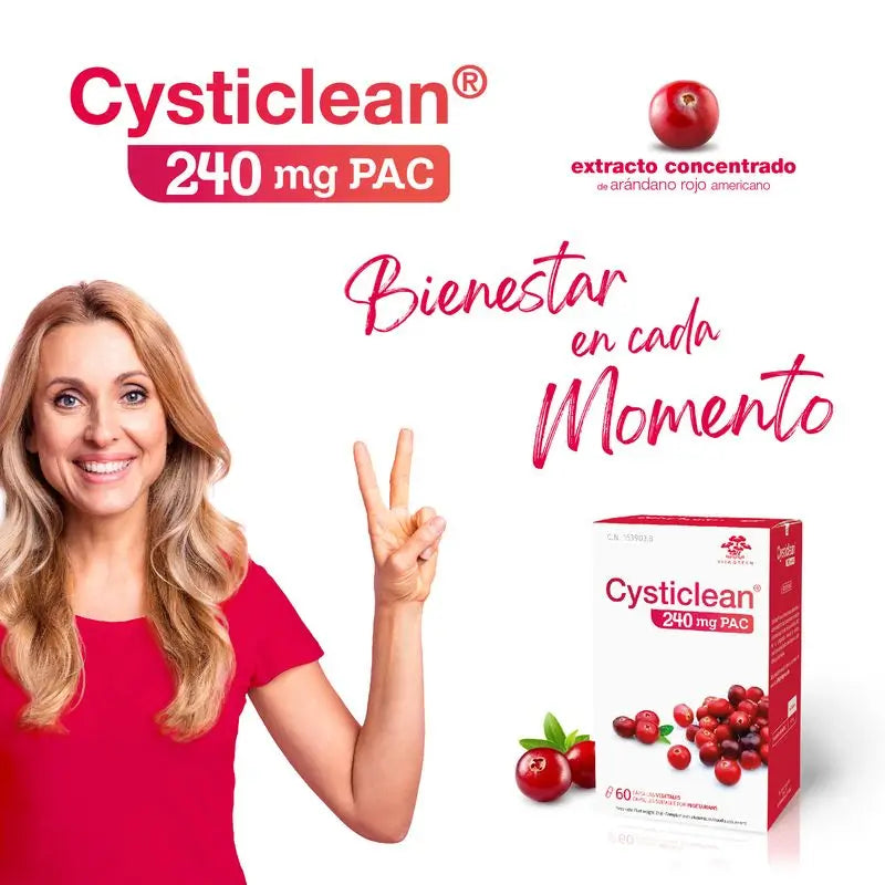 Cysticlean 240 Mg Pac, 60 Kapseln