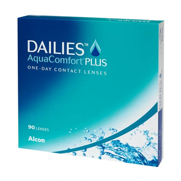 Dailies AquaComfort Plus Sphärische Tageslinsen, 90 Stück
