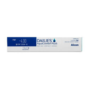 Dailies AquaComfort Plus Sphärische Tageslinsen, 90 Stück