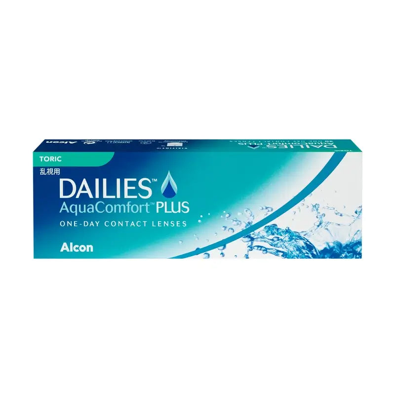 Dailies AquaComfort Plus Torische Tageslinsen, 30 Stück