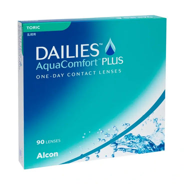 Dailies AquaComfort Plus Torische Tageslinsen, 90 Stück