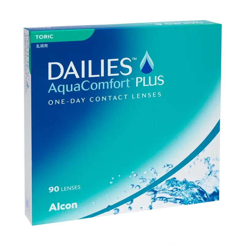 Dailies AquaComfort Plus Torische Tageslinsen, 90 Stück