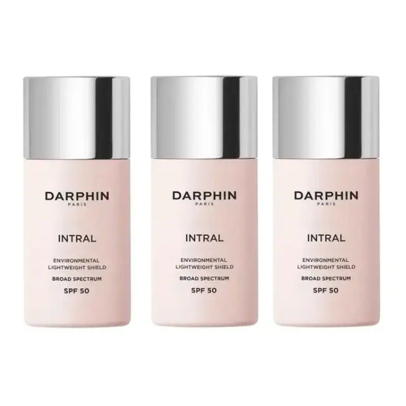 Darphin Intral Anti-Pollution Shield SPF 50, Packung 3 x 30 ml