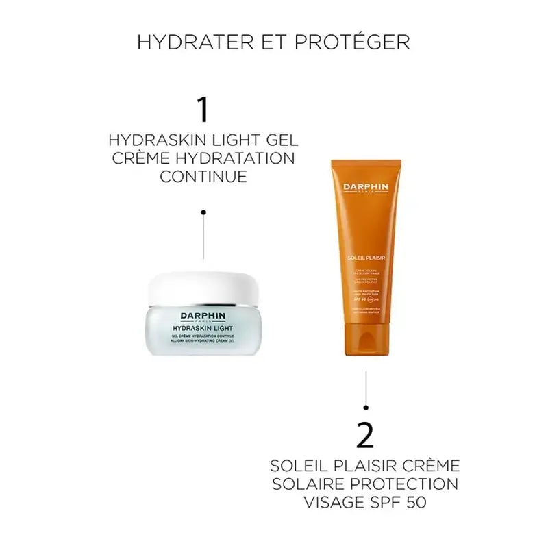Darphin L'essentiel Solaire Pack Hydraskin Light + Sonnenschutz Spf50