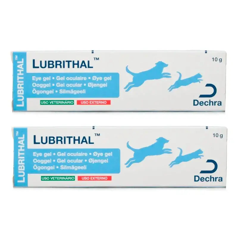Dechra Lubrithal Gel, Packung 2 x 10 Gramm