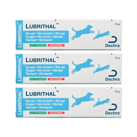 Dechra Lubrithal Gel, Packung 3 x 10 Gramm