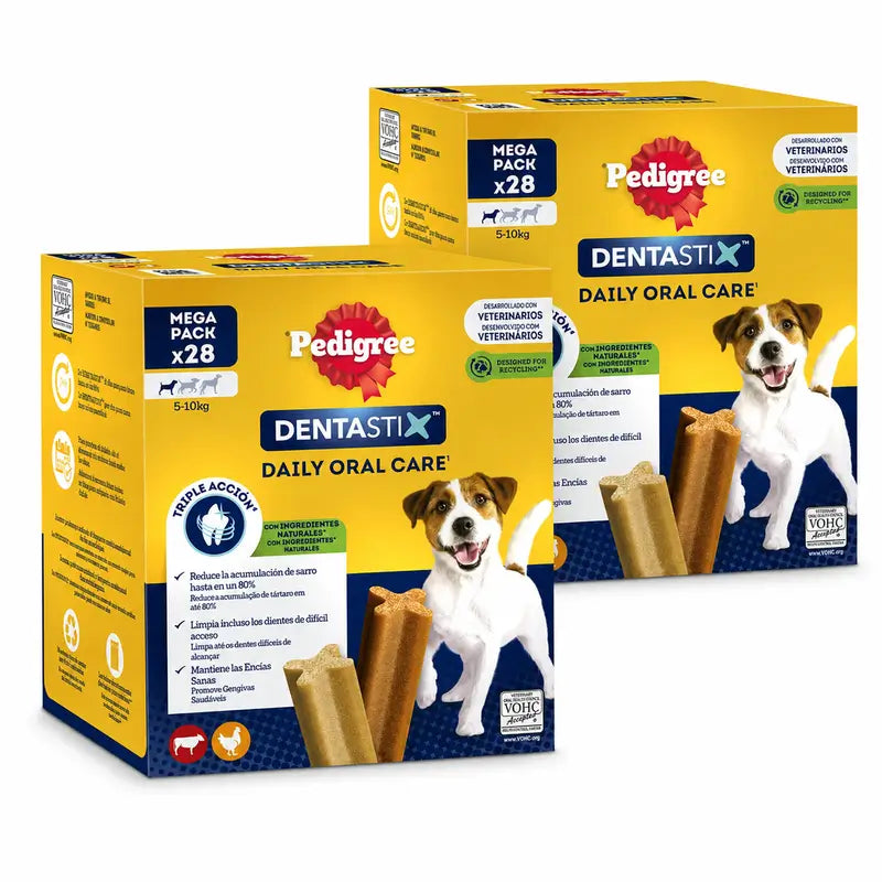 Dentastix Multipack Pedigree Klein, 2X28Uds