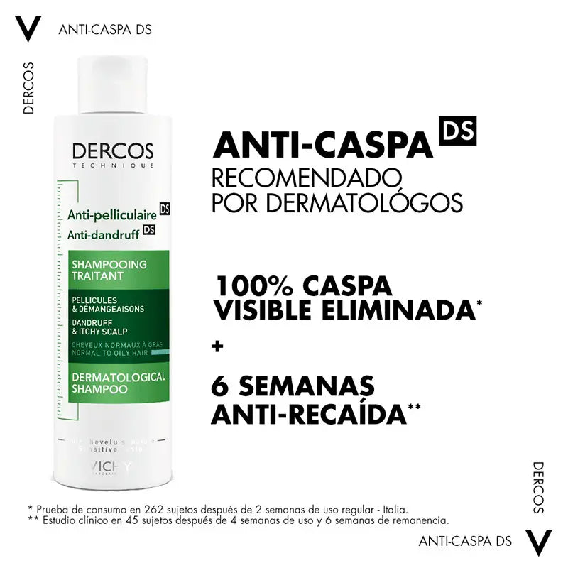 Vichy Dercos Anti-Ölige Schuppen Shampoo 200 ml