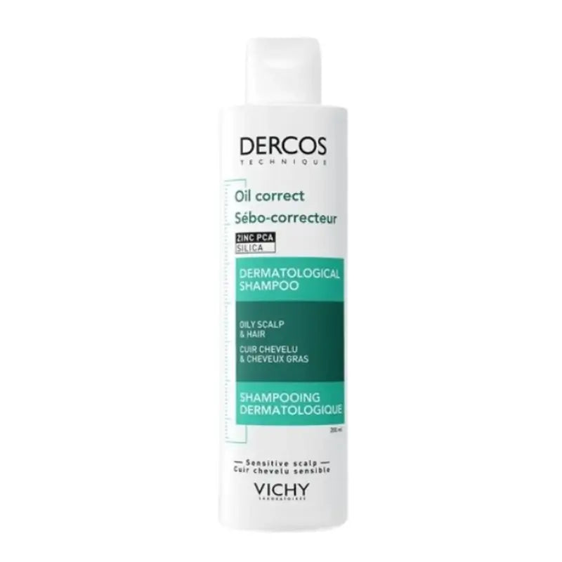 Vichy Dercos Technique Shampoo Talgkontrolle fettiges Haar 200 ml