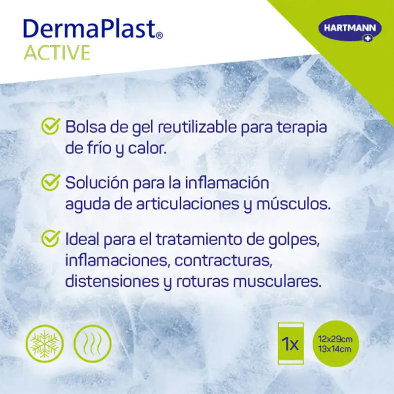 Dermaplast Active Reusable Hot Cold Pack Wiederverwendbar Klein