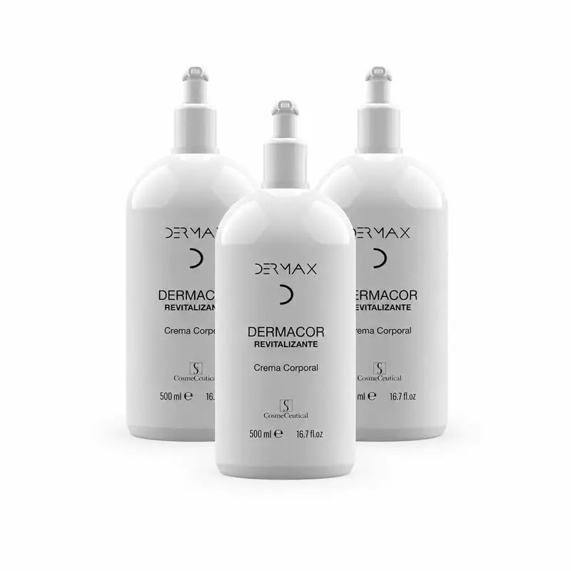 Dermax Dermacor Körpercreme, 3er-Pack à 500 ml