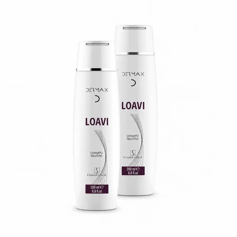 Dermax Loavi Neutral-Shampoo, 2er-Pack à 200 ml