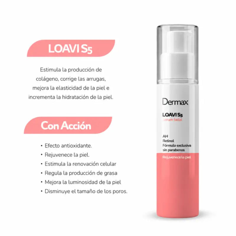 Dermax Loavi S5 Retinol-Serum, 30 ml