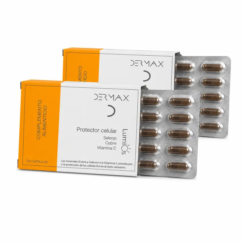 Dermax Lumios Zellschutz, Packung mit 2 x 30 Kapseln