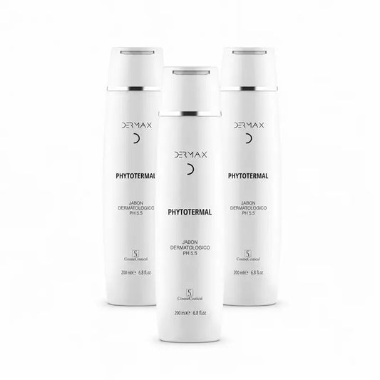 Dermax Phytotermal Dermatologische Seife pH 5,5, 3er-Pack à 200 ml