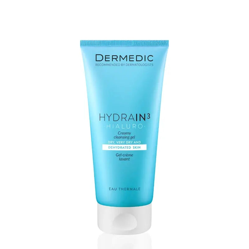 Dermedic Hydrain3 Hyaluronic Creamy Reinigungsgel, 200 ml